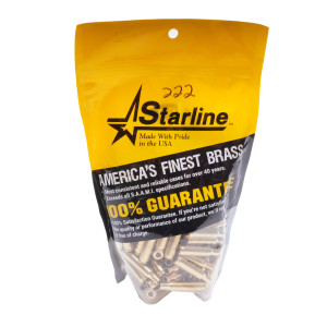 Starline .222 Remington, New Brass [100]
