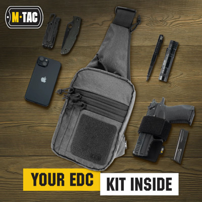 M-Tac EDC Tactical Bag Shoulder Chest Pack with Sling M-Tac EDC Tactical Bag Shoulder Chest Pack with Sling