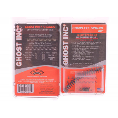Ghost Inc Complete Spring Kit For Glock Gen 1-5