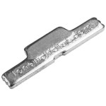 Lone Wolf Extended Slide Lock Lever, Steel, Crome