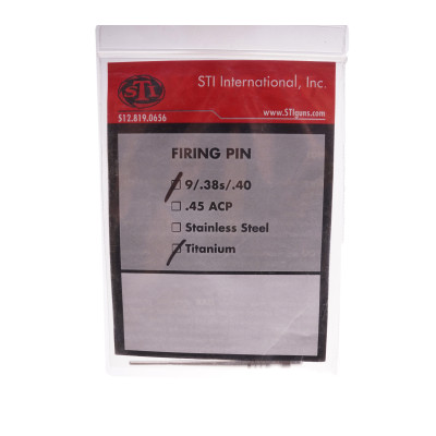 STI International 38S Titanium Firing Pin