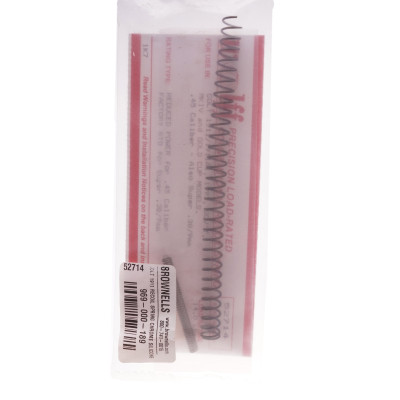 Wolff Gunsprings Colt 1911 Recoil Spring, .45 ACP, Crome Silicon