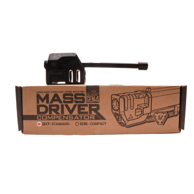 Strike Industries Glock 17 Gen 4 Standard, Mass Driver Compensator 