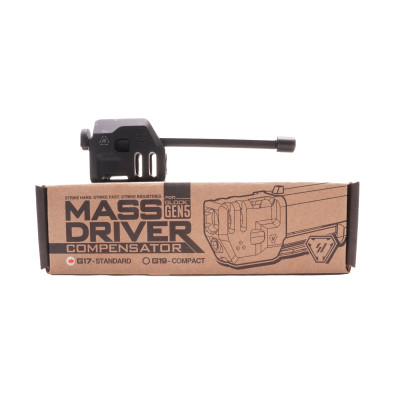 Strike Industries Glock 17 Gen 5 Mass Driver Compensator - Standard 