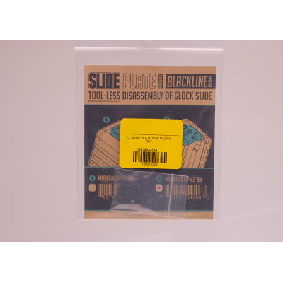 Strike Industries V2 Slide Plate for Glock, Black 