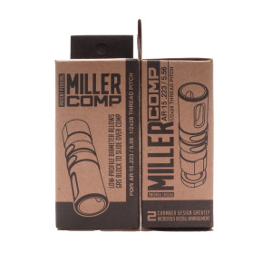 Strike Industries AR15, Miller Comp, Low Profile, 1/2x28