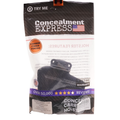 Concealment Express  CZp10 Compact Belt Loop, Kydex Holster