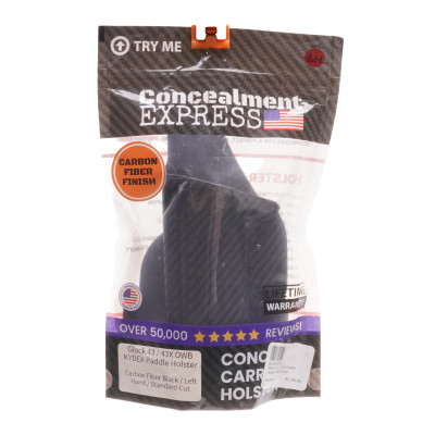 Concealment Express  Glock 43/43X Kydex OWB Paddle Holster 