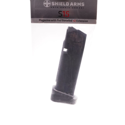 Shield Arms  Glock 48 & 43X, S15, Gen3, 15 Round Magazine + 2 Round Extention