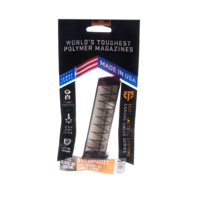 ETS .380 fits Glock 42, 9 Round Magazine
