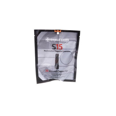 Shield Arms S15 9mm Luger 15 Round WITH/+5 Round Extension For Glock 43x/48 G3 BLK