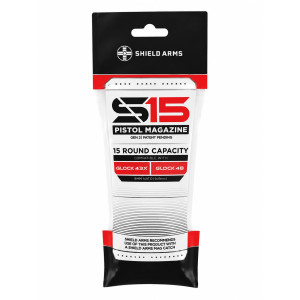 Shield Arms  Glock 48 & 43X, S15, Gen2, 15 Round Magazine