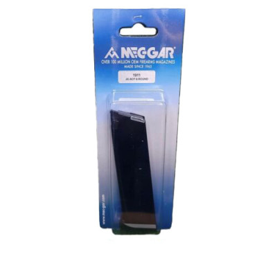Mec Gar 45 ACP, 8 Round Magazine 