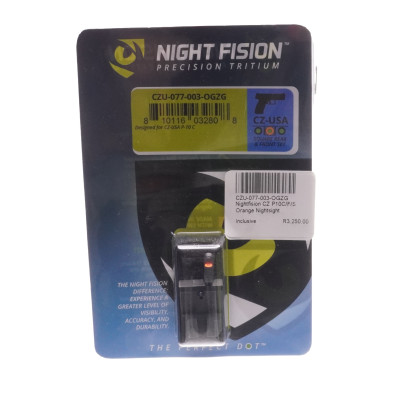 Night Fision CZ P10C, Front and Rear, Orange Night Sight