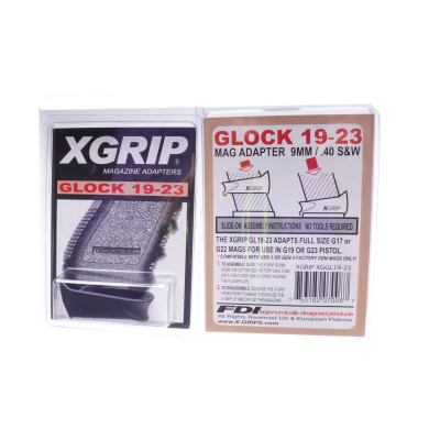 XGrip Mag Adapters For Glock 19- 23, Gen3-4 