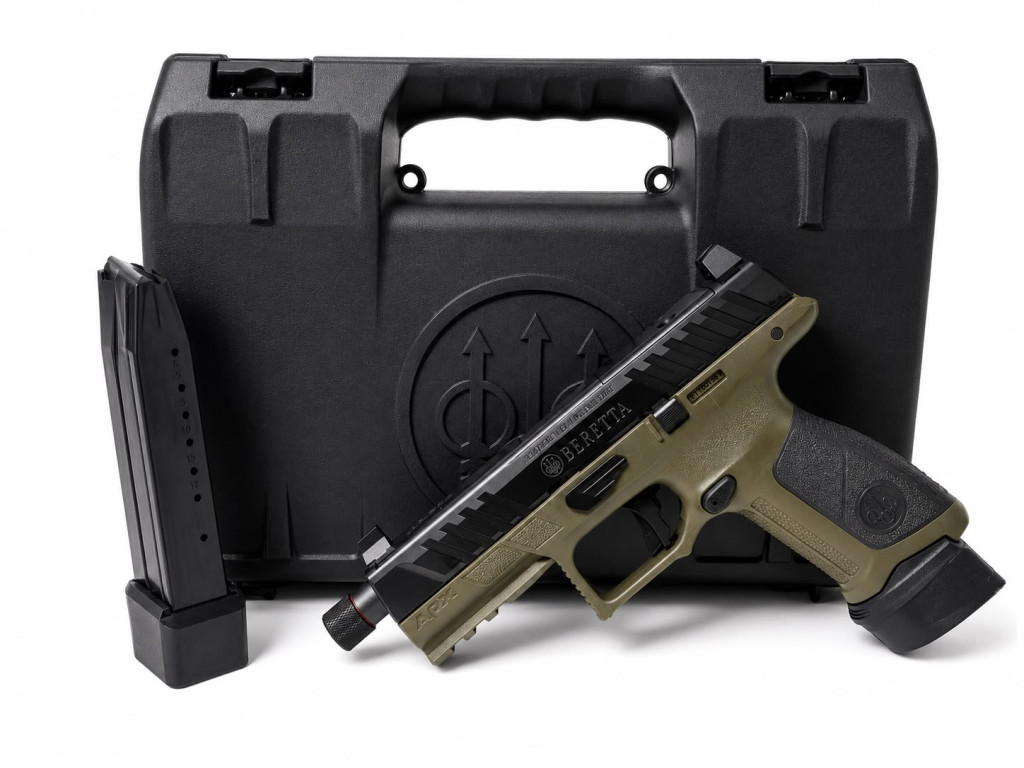 Beretta APX A1 Tactical, 9×19mm Parabellum, ODG, Optic Ready Beretta APX A1 Tactical, 9×19mm Parabellum, ODG, Optic Ready