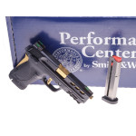 Smith & Wesson .380 Auto / 9mm Short, Performance Center M&P, Shield EZ Ported, Gold 