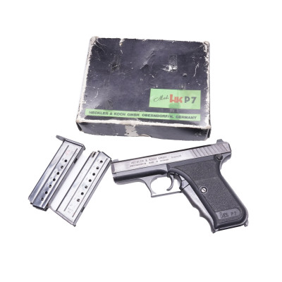 H&K P7, 9×19mm Parabellum