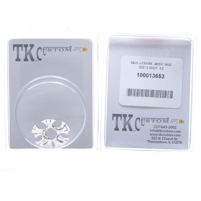 TK Customs Moon Clip, SW J-Frame, .38 Special, .025