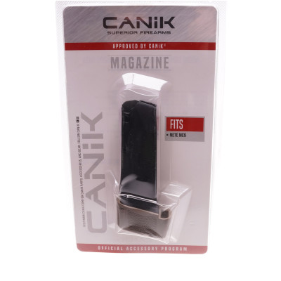 Canik MC9, 15 Round Magazine, FDE, Extened Grip