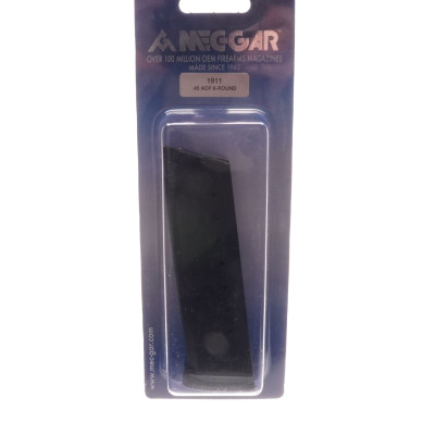 Mec Gar 45 ACP, Colt Govt, 8 Round Magazine, Blue