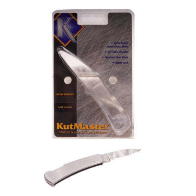 Kutmaster Stainless Lockback Knife 