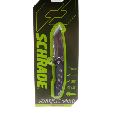 Schrade Ventrical Tanto Folder Knife