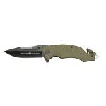 Nordiske Precision Ivar G10 Handle, Folder Knife,Olive