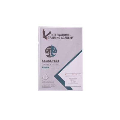 Bellum Arcus Legal Test, Knowledge Of The Firearms Control Act, 60/200, U/S 117705