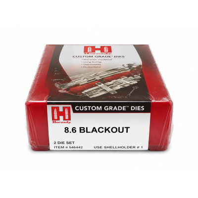 Hornady 8.6 Blackout 2 Die Set