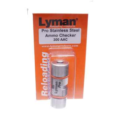 Lyman .300 AAC Pro Stainless Steel Ammo Checker Lyman .300 AAC Pro Stainless Steel Ammo Checker