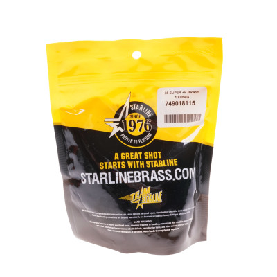 Starline .38 +P, New Brass [100[]