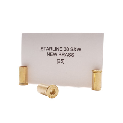 Starline .38 S&W, New Brass [25]