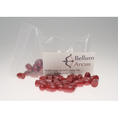 Bullet Corp .45 ACP, 230 gr, RN, Red