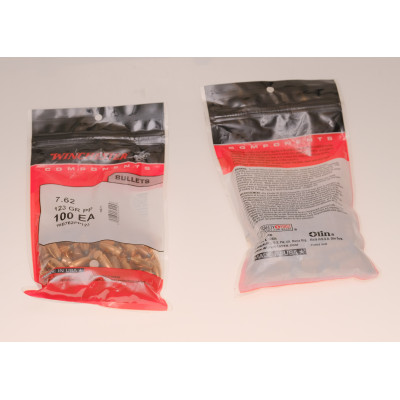 Winchester 7.62X39mm, 123 gr PP, Bullets [100]