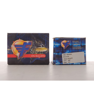 Frontier .45 ACP, 200 gr, FP CMJ's, Bullets [500]