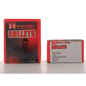 Hornady .45 ACP, 230 gr, FMJ-RN, Bullets [100]