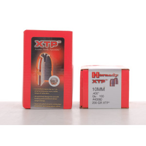 Hornady 10mm Auto, 200 gr, XTP, Bullets [100]