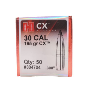 Hornady .30 Cal, 165 gr CX Bullets [100]