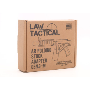 Law Tactical AR-15/M16, Folding Stock Adapter, Gen3-M, BLK