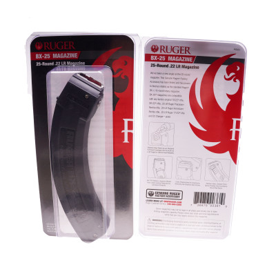 Ruger 10/22, BX-25, .22LR 25 Round, Magazine
