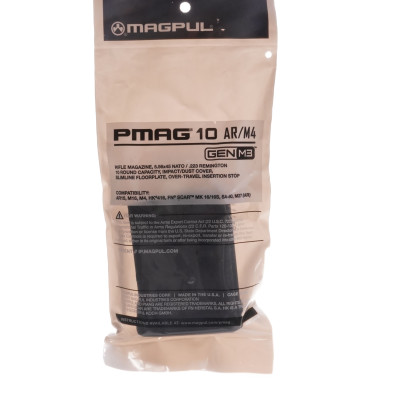 Magpul Pmag 10 Round, AR/M4, Magazine 