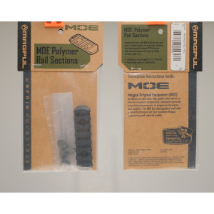 Magpul 7 Slot, MOE System, Polymer Rail, Black