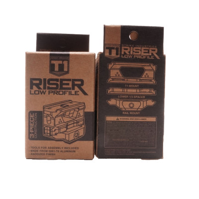 Strike Industries T1 Riser, Aluminum Clack 