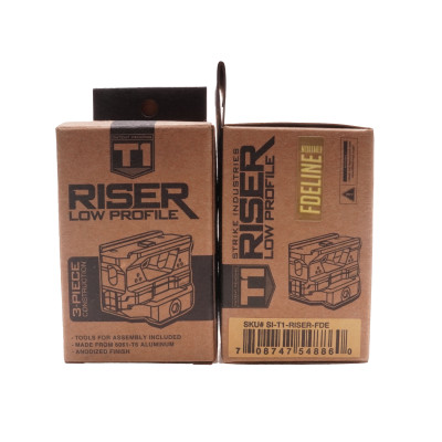 Strike Industries T1 Riser, Aluminum FDE