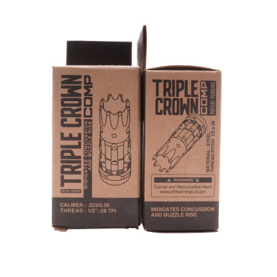 Strike Industries Triple Crown Comper, .223/5.56 Steel 