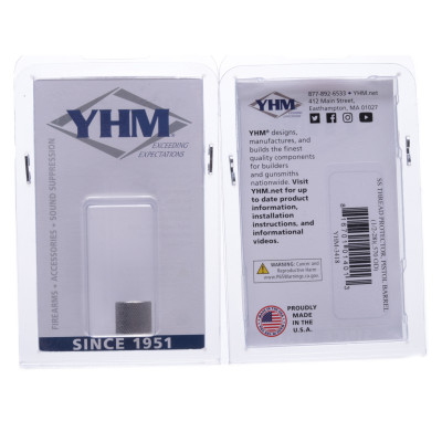 YHM .570 OD, SS Thread Protector, Pistol Barrel 1/2 X 28