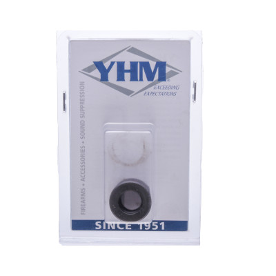 YHM .920 Thread Protector, 1/2 X 28, Bull Barrel, Plated Black