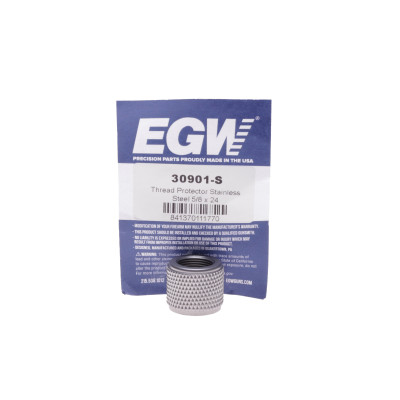 EGW Thread Protector, Stainless Steel 5/8 x 24