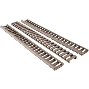 Ergo 25 Slot Ladder ,LowPro Rail Cover Picatinny, Polymer, FDE
